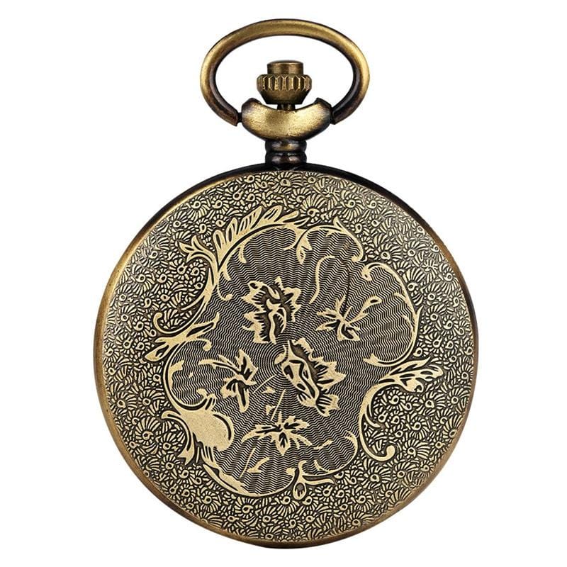 Montre À Gousset Homme Dragon Légendaire