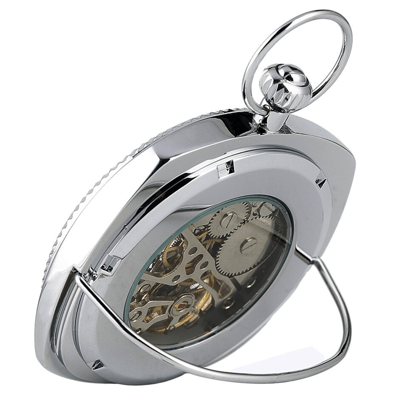 Montre À Gousset Homme Argent