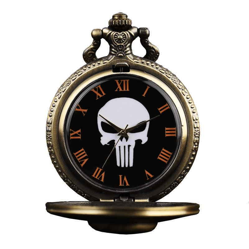 Montre À Gousset Homme Punisher