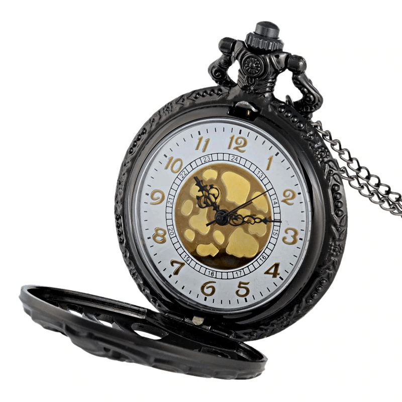 Montre À Gousset Homme Steampunk Squelette